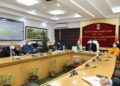 Union health minister's review meeting with state health ministers